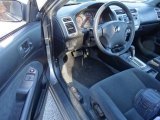 2004 Honda Civic EX Coupe Black Interior