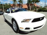 2012 Performance White Ford Mustang V6 Convertible #76332576