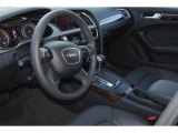 2013 Audi A4 2.0T Sedan Black Interior