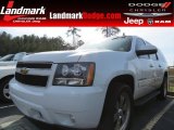 Summit White Chevrolet Suburban in 2009