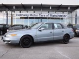 2002 Silver Blue Saturn L Series L200 Sedan #76332854