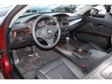 2012 BMW 3 Series 328i xDrive Coupe Black Interior
