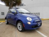 2012 Azzurro (Blue) Fiat 500 Pop #76333089