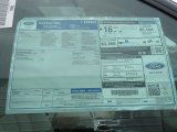 2013 Ford Expedition EL Limited Window Sticker
