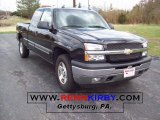 2005 Black Chevrolet Silverado 1500 LS Extended Cab 4x4 #7636625