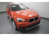 Valencia Orange BMW X1 in 2013