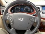 2012 Hyundai Genesis 3.8 Sedan Steering Wheel