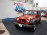 Mango Tango Pearl Jeep Wrangler Unlimited in 2010