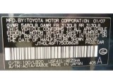 2007 LS Color Code for Smokey Granite Mica - Color Code: 1G0