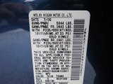 2009 Murano Color Code for Deep Sapphire Metallic - Color Code: RAA