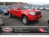 2008 Radiant Red Toyota Tacoma V6 TRD Sport Double Cab 4x4 #76388887