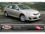 2013 Champagne Mica Toyota Camry Hybrid LE #76388881