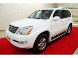 Blizzard White Pearl Lexus GX in 2008