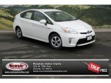 2013 Blizzard White Pearl Toyota Prius Three Hybrid #76388867