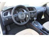 2013 Audi A5 2.0T quattro Coupe Velvet Beige Interior