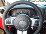 2013 Jeep Wrangler Oscar Mike Freedom Edition 4x4 Steering Wheel