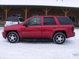 2004 Medium Red Metallic Chevrolet TrailBlazer LT 4x4 #76434344