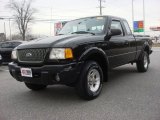 Black Clearcoat Ford Ranger in 2001