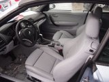 2009 BMW 1 Series 128i Convertible Grey Boston Leather Interior