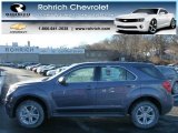 2013 Atlantis Blue Metallic Chevrolet Equinox LS AWD #76452675