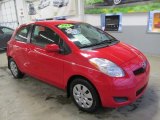 2010 Toyota Yaris Absolutely Red