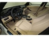 2013 BMW 3 Series 335i Sedan Venetian Beige Interior