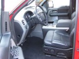 2007 Ford F150 FX2 Sport SuperCrew Black Interior