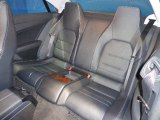 2011 Mercedes-Benz E 550 Coupe Rear Seat