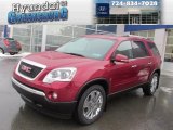 2010 Red Jewel Tintcoat GMC Acadia SLT AWD #76456324