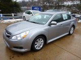 Steel Silver Metallic Subaru Legacy in 2010