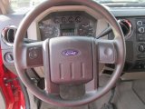 2009 Ford F250 Super Duty XLT SuperCab 4x4 Steering Wheel