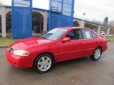 2005 Inferno Red Nissan Sentra 1.8 S Special Edition #76499445