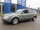 2003 Fresco Green Metallic Volkswagen Passat GLX 4Motion Wagon #76499443