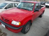 2001 Bright Red Mazda B-Series Truck B3000 Dual Sport Cab Plus #76499415