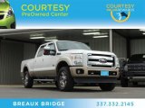 2011 White Platinum Metallic Tri-Coat Ford F250 Super Duty King Ranch Crew Cab 4x4 #76499967