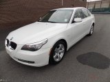 2008 BMW 5 Series 528i Sedan Front 3/4 View