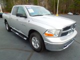 2012 Bright Silver Metallic Dodge Ram 1500 SLT Quad Cab 4x4 #76499826