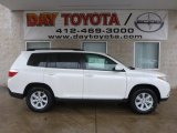 2013 Blizzard White Pearl Toyota Highlander SE 4WD #76499375