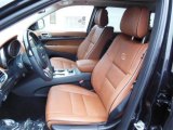 2013 Jeep Grand Cherokee Overland 4x4 Front Seat
