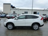 2013 White Diamond Pearl Honda CR-V EX-L AWD #76499895