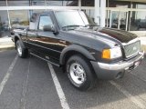 Black Clearcoat Ford Ranger in 2001