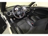 2012 Mini Cooper S Coupe Recaro Black Dinamica Interior