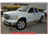 2008 Bright White Dodge Ram 1500 Lone Star Edition Quad Cab #76499745