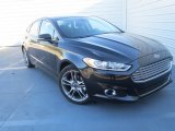 2013 Tuxedo Black Metallic Ford Fusion Titanium #76564819