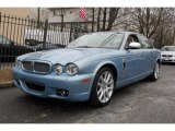 2008 Frost Blue Metallic Jaguar XJ Vanden Plas #76564598