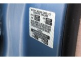 2008 XJ Color Code for Frost Blue Metallic - Color Code: JJZ