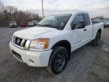 2013 Nissan Titan Pro-4X King Cab 4x4 Front 3/4 View