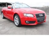 2010 Brilliant Red Audi A5 2.0T Cabriolet #76565252