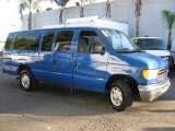 2001 Ford E Series Van Light Blue