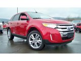 Red Candy Metallic Ford Edge in 2011